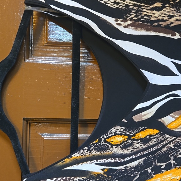 Ashley Stewart-Animal print sheath dress with 3/4 bell sleeves Sz 18/20 W NWT. - Picture 9 of 12